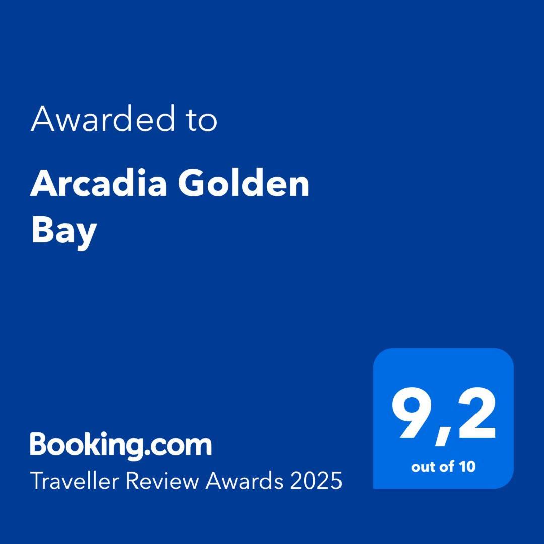 شقة Arcadia Golden Bay جيارديني ناكسوس المظهر الخارجي الصورة